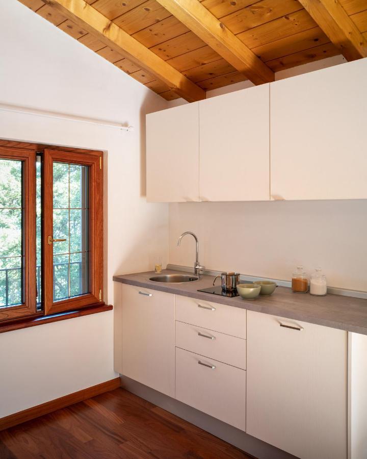 La Casetta, Appartamento Con Vista Lago E Montagne ซานเซโน ดี มอนตาญญา ภายนอก รูปภาพ